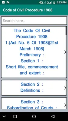 CPC - Civil Procedure Code android App screenshot 10